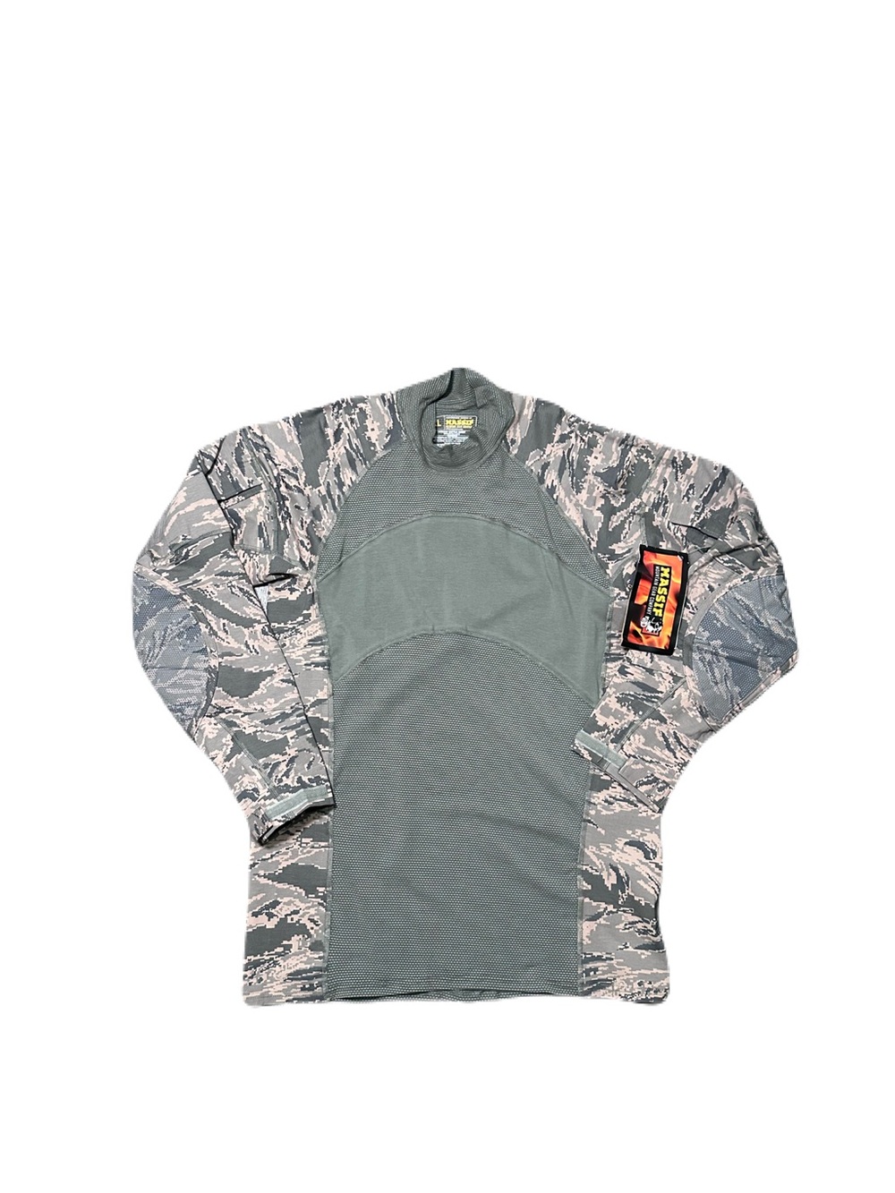 Massif Airman Battle Shirt USAF Mens XL BDU Green Camo FR Combat Military